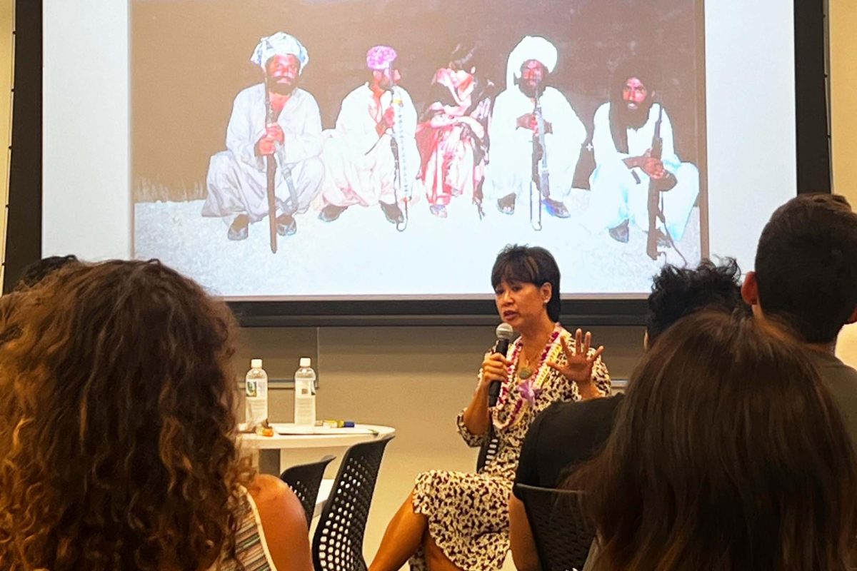 Carol Lin said one of her most memorable experiences as a journalist was when she reported from Pakistan, as a guest of a chief, giving her a closer view and new perspectives on the war in Afghanistan.