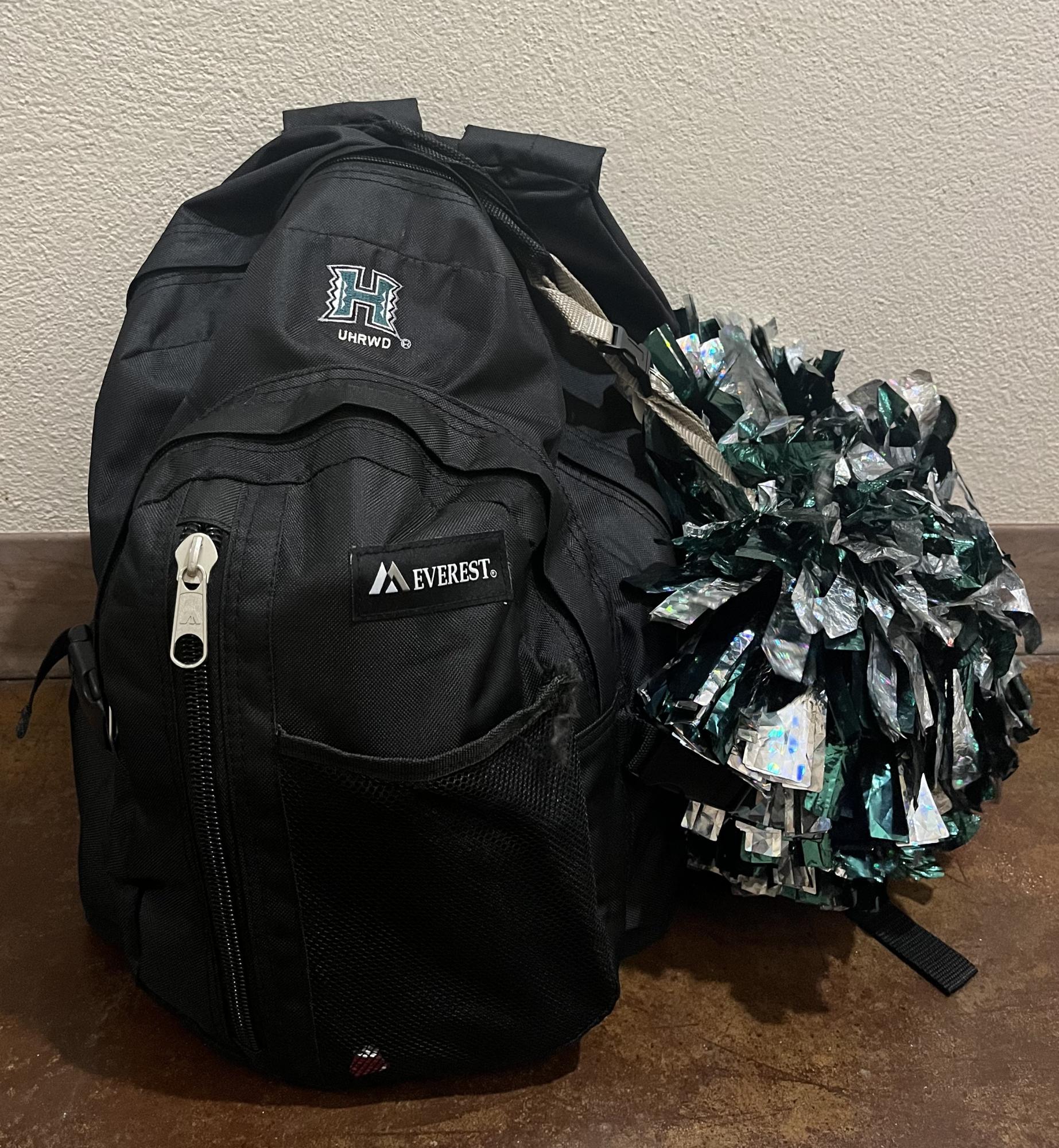 Hailey Bretons dance bag tells only part of her story as a UH dancer. Photo courtesy of Hailey Breton.