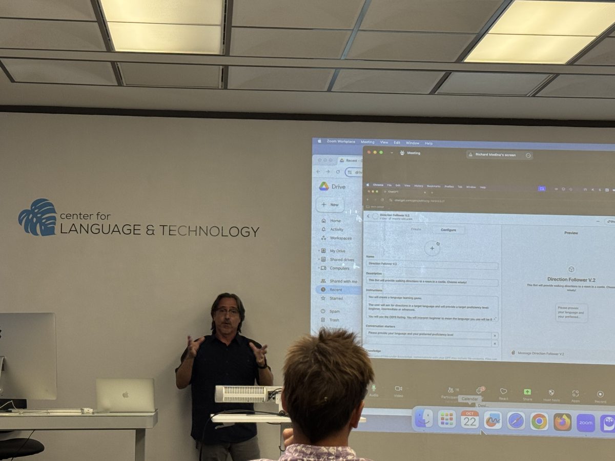 Dr. Richard Medina explains how to use ChatGPT to create personalized language teachers.