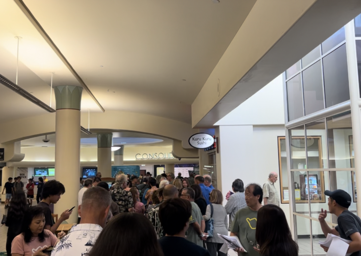 Hundreds flocked to Kahala Mall for the Hawaii International Film Festival.