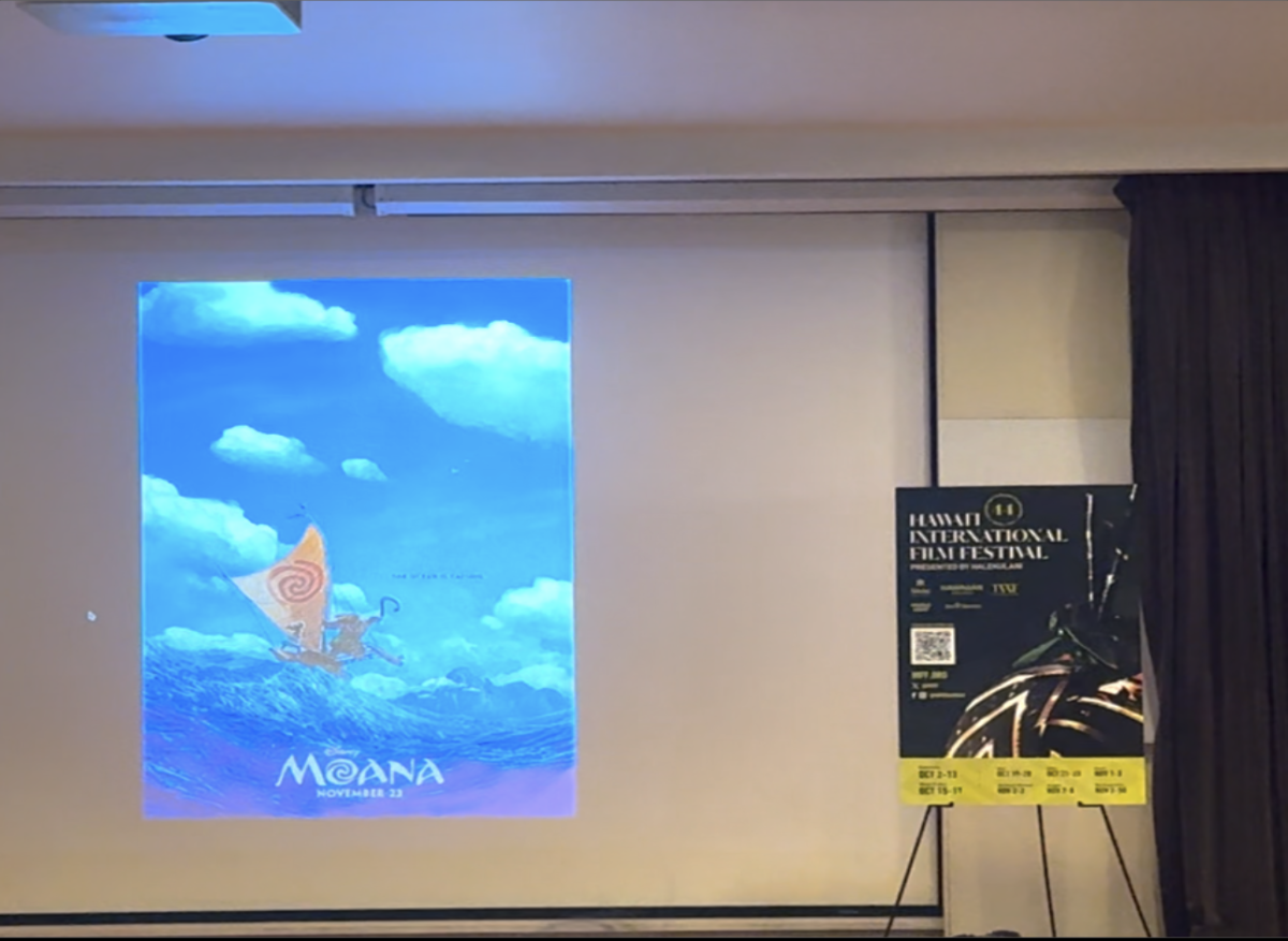 Making Moana was one of several events during the Hawaii International Film Festival.