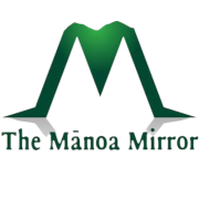 The Mānoa Mirror logo