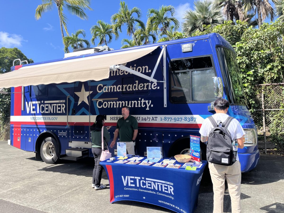 Mobile VET Center at UH Mānoa on February 20