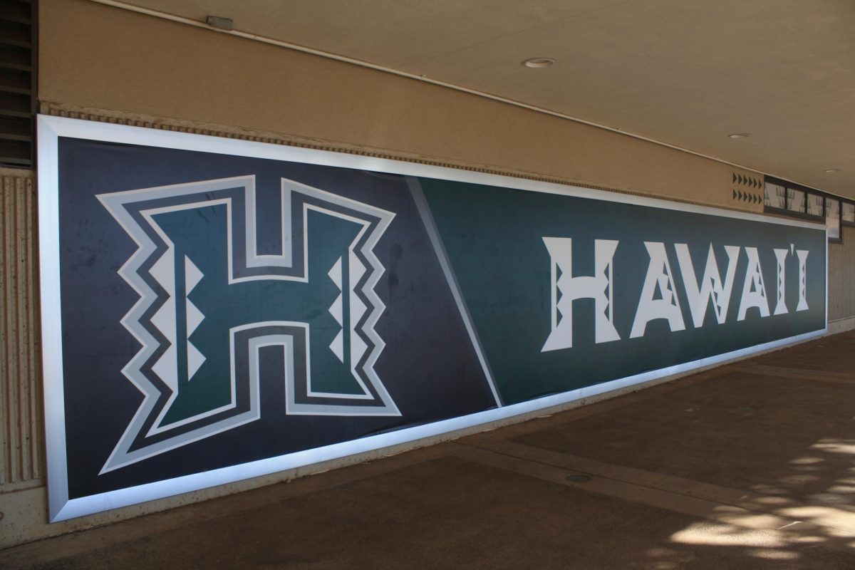 Hawaiʻi Athletics Sign 